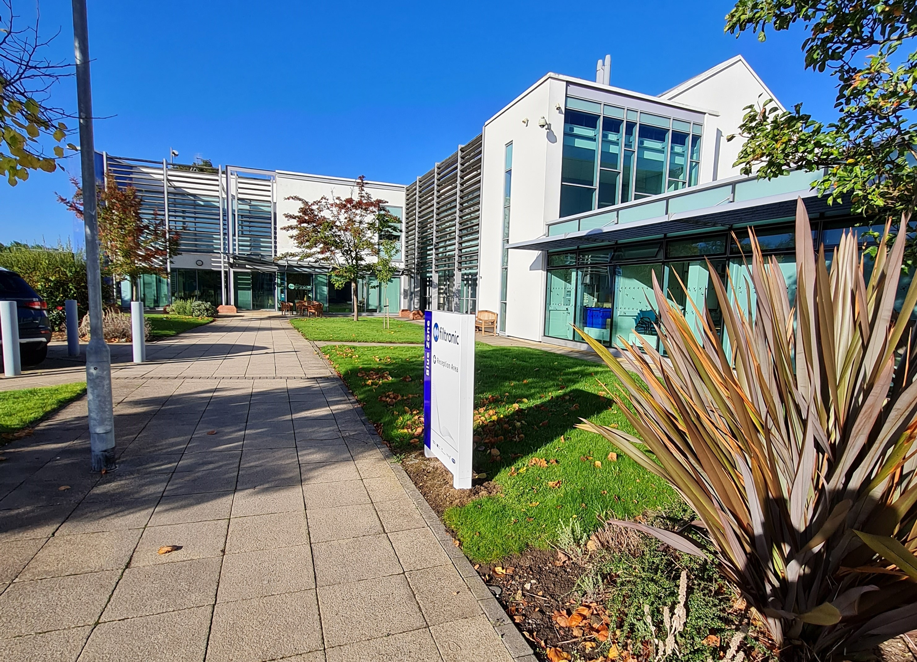 View of Filtronic site in Sedgefield